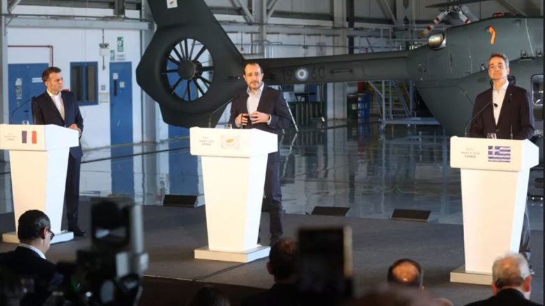 Μακρόν: «Όταν επιτίθεται κάποιος στην Κύπρο, επιτίθεται σε όλη την Ευρώπη»