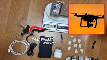 Νάπολη: Με drone πια εισάγουν ναρκωτικά και κινητά στις φυλακές