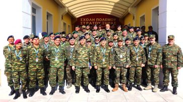 Τελετή αποφοίτησης του Σχολείου Εφέδρων Αξιωματικών Τακτικής Σχεδίασης Χερσαίων Επιχειρήσεων