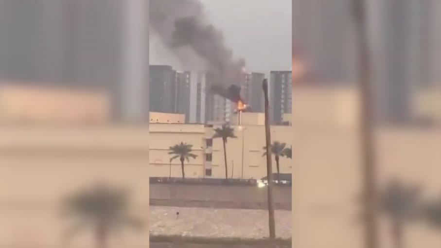 Πύραυλος χτύπησε την αμερικανική πρεσβεία στη Βαγδάτη