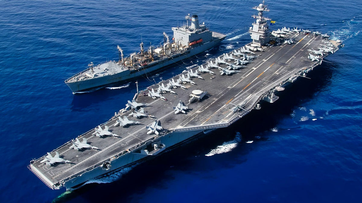 Στην Κροατία βρίσκεται το USS «Gerald R. Ford»
