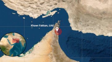 Πλοίο χτυπήθηκε από «άγνωστο βλήμα» στον Κόλπο του Ομάν