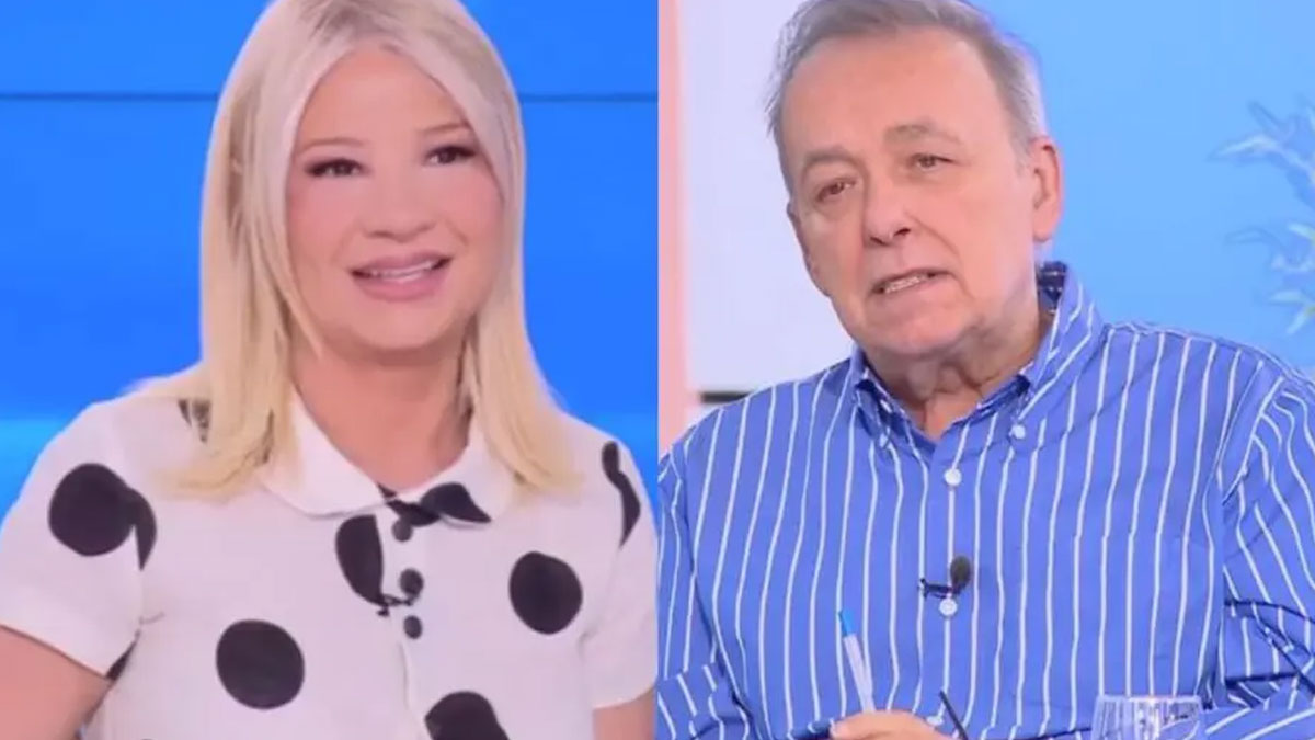 Ανδρέας Μικρούτσικος σε Φαίη Σκορδά: «Aν στον γάμο σου, σου φέρω δώρο από τη συλλογή Τσαγκαράκη, θα με παρεξηγήσεις;»