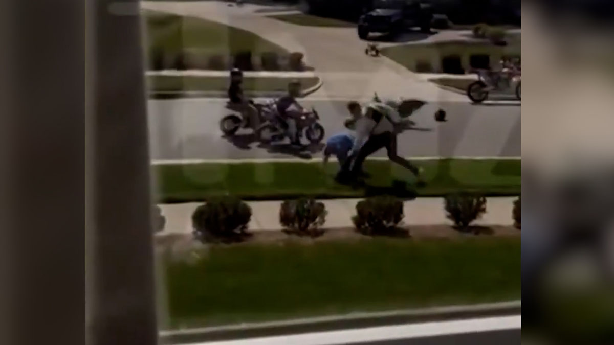 Άλαν Ρίτσον: Νέο βίντεο τον δείχνει να ξυλοκοπά το γείτονά του μπροστά στα παιδιά του