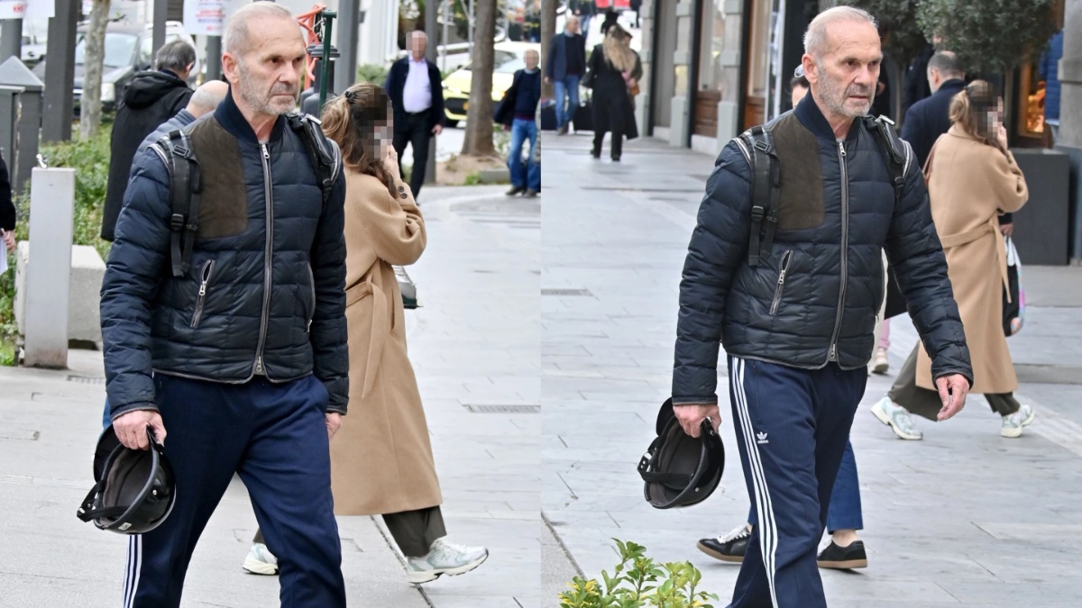 Πέτρος Κωστόπουλος: Βόλτα με τη μηχανή του στο κέντρο της Αθήνας – Το αθλητικό look του που εντυπωσίασε!