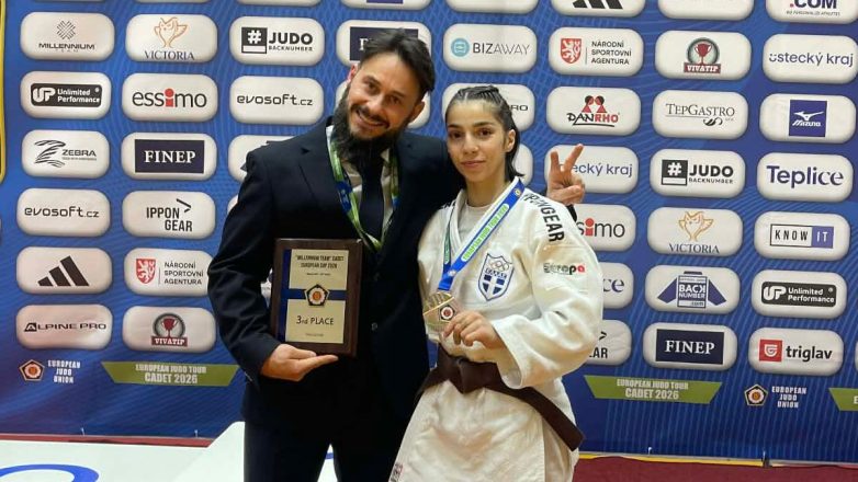 Τζούντο: Χάλκινη και στην Τσεχία η Ουρανίτσα