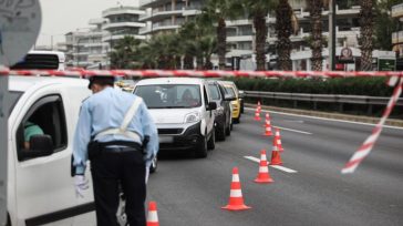 Καραμπόλα πέντε οχημάτων στο Παλαιό Φάληρο