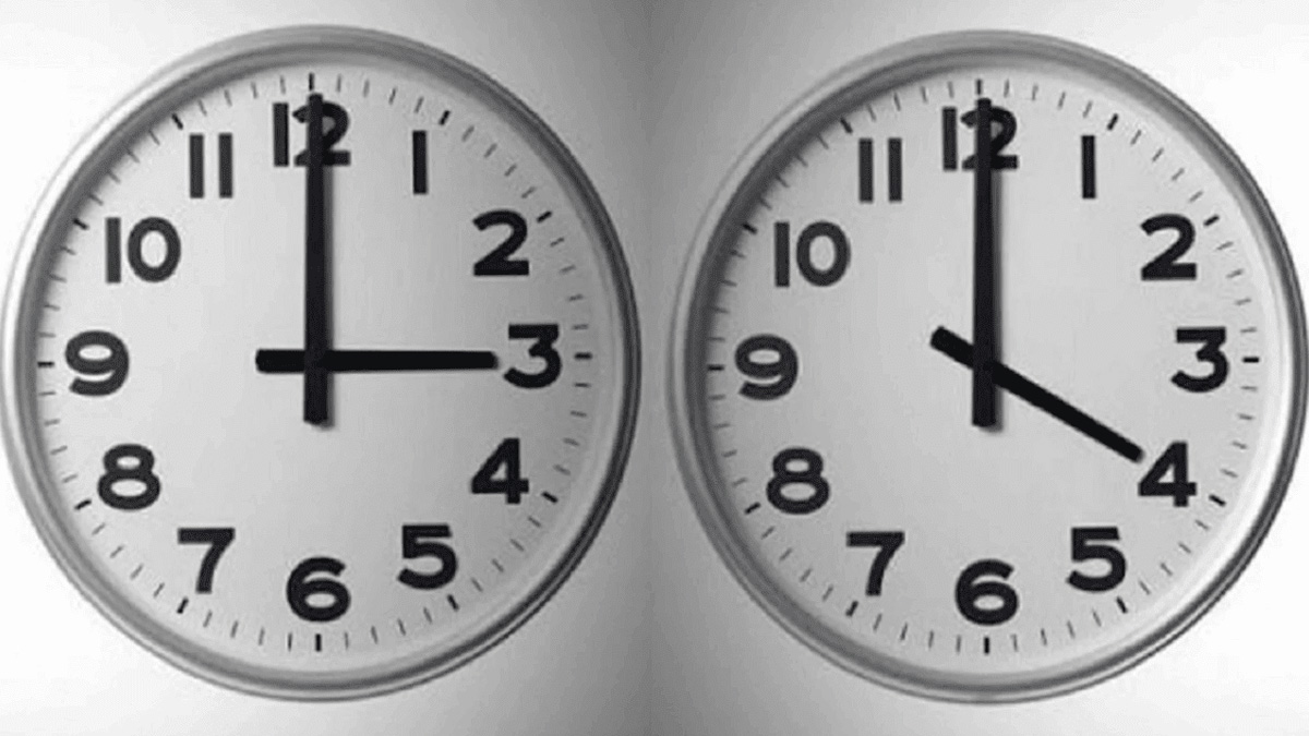 Μία ώρα μπροστά τα ρολόγια