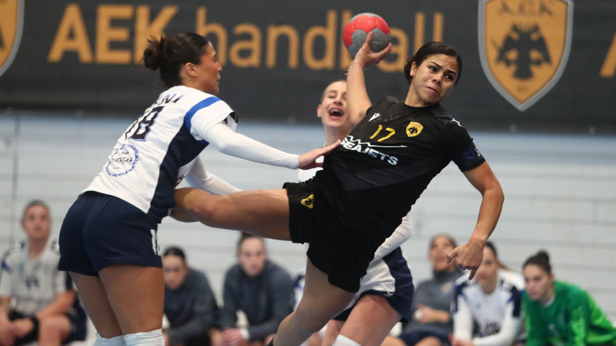 Χάντμπολ γυναικών: «Κλείδωσε» την πρωτιά η ΑΕΚ