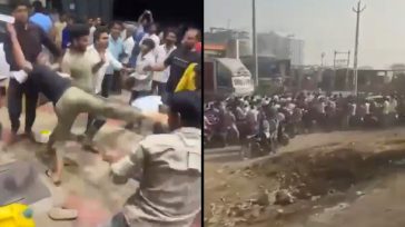 Ξύλο και επεισόδια για ένα μπιτόνι βενζίνης (Βίντεο) 