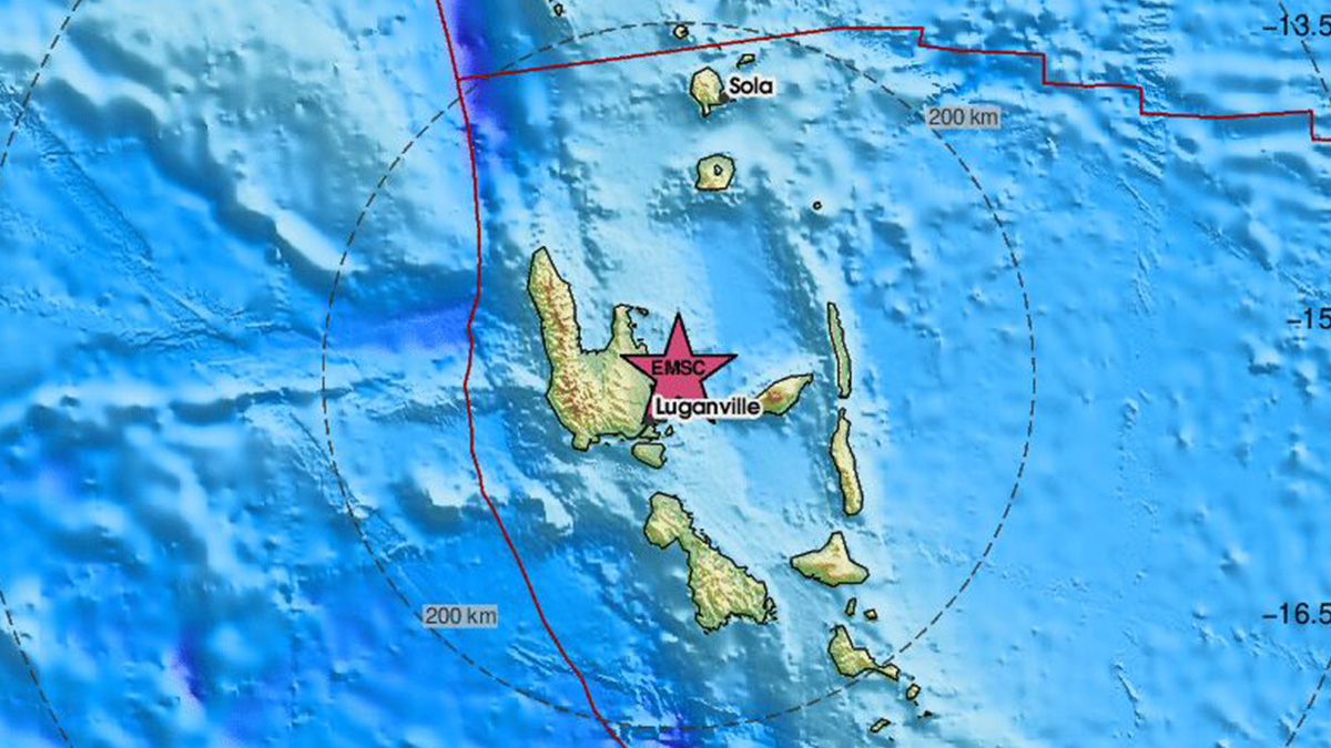 Ισχυρός σεισμός 7,3 Ρίχτερ στο Βανουάτου
