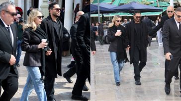 Γαρυφαλλιά Καληφώνη: Πήγε στην κηδεία της Μαρινέλλας κρατώντας καφέ σε πλαστικό και φορώντας τζιν παντελόνι!