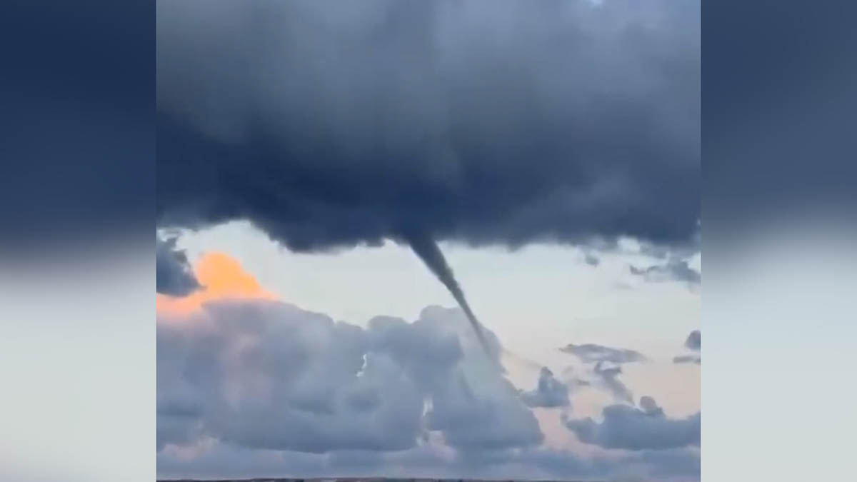 Υδροστρόβιλος σχηματίστηκε στη Σάμο