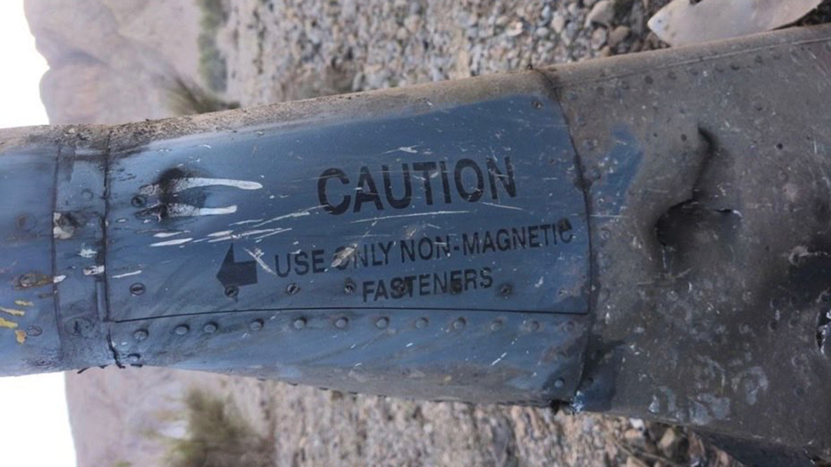 Φωτογραφίες από τα συντρίμμια του αμερικανικού F-15 στο Ιράν