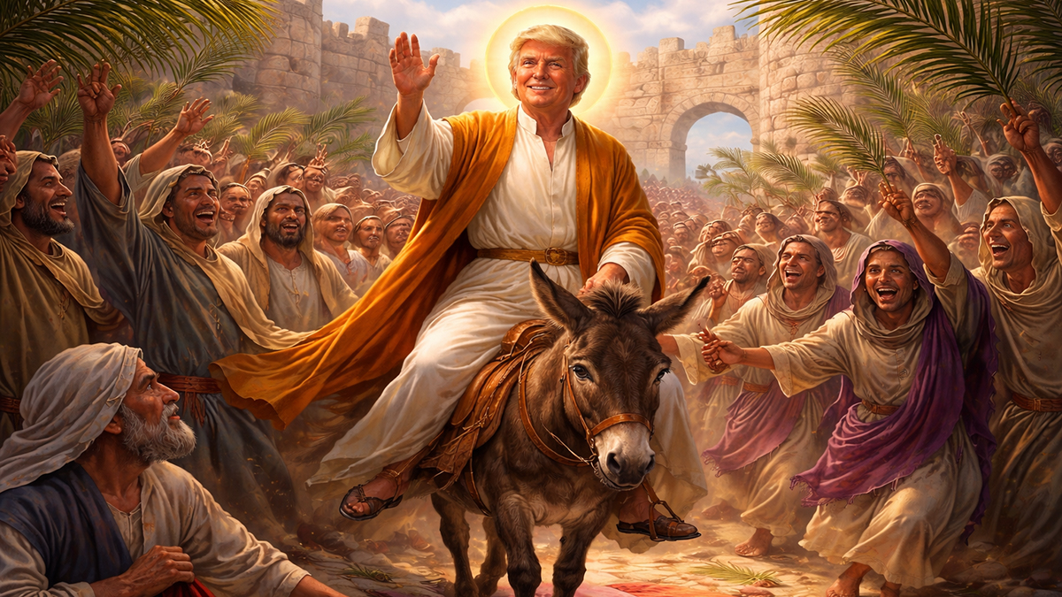 Ο Τραμπ παρομοιάζει εαυτόν ως «Ιησού Χριστό» – «Με αποκαλούν Βασιλιά και Σωτήρα»