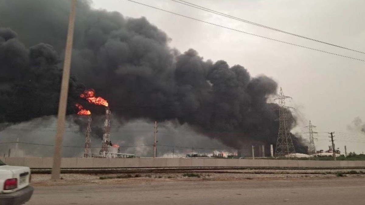 Βίντεο από την επίθεση κοντά στον πυρηνικό σταθμό του Μπουσέρ