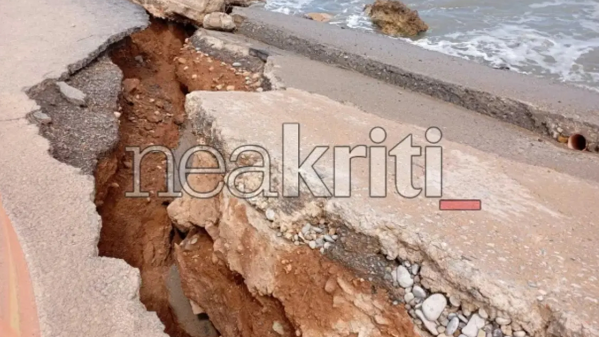 Σε κρίσιμη κατάσταση το παραλιακό μέτωπο του Δήμου Χερσονήσου