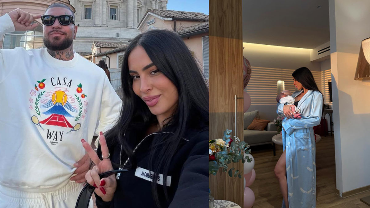 Snik & Marta Aharonian: Πήραν εξιτήριο από το μαιευτήριο με την νεογέννητη κόρη τους