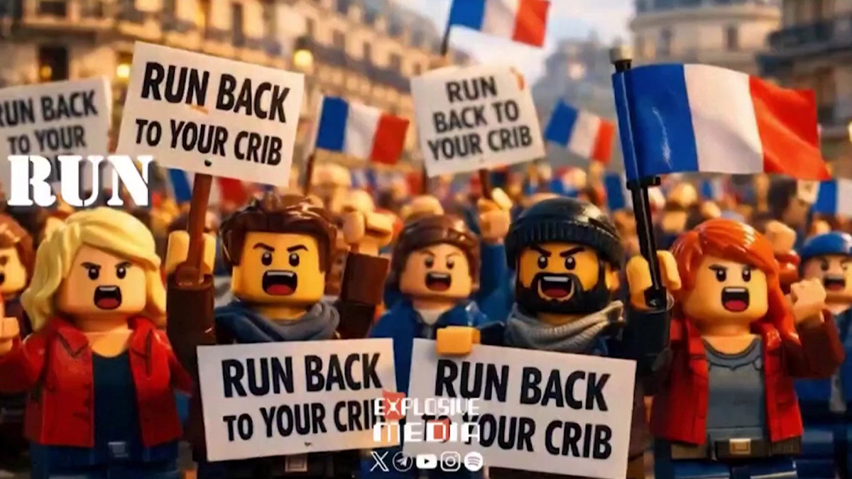 Το Ιράν βομβαρδίζει τον Τραμπ με… LEGO