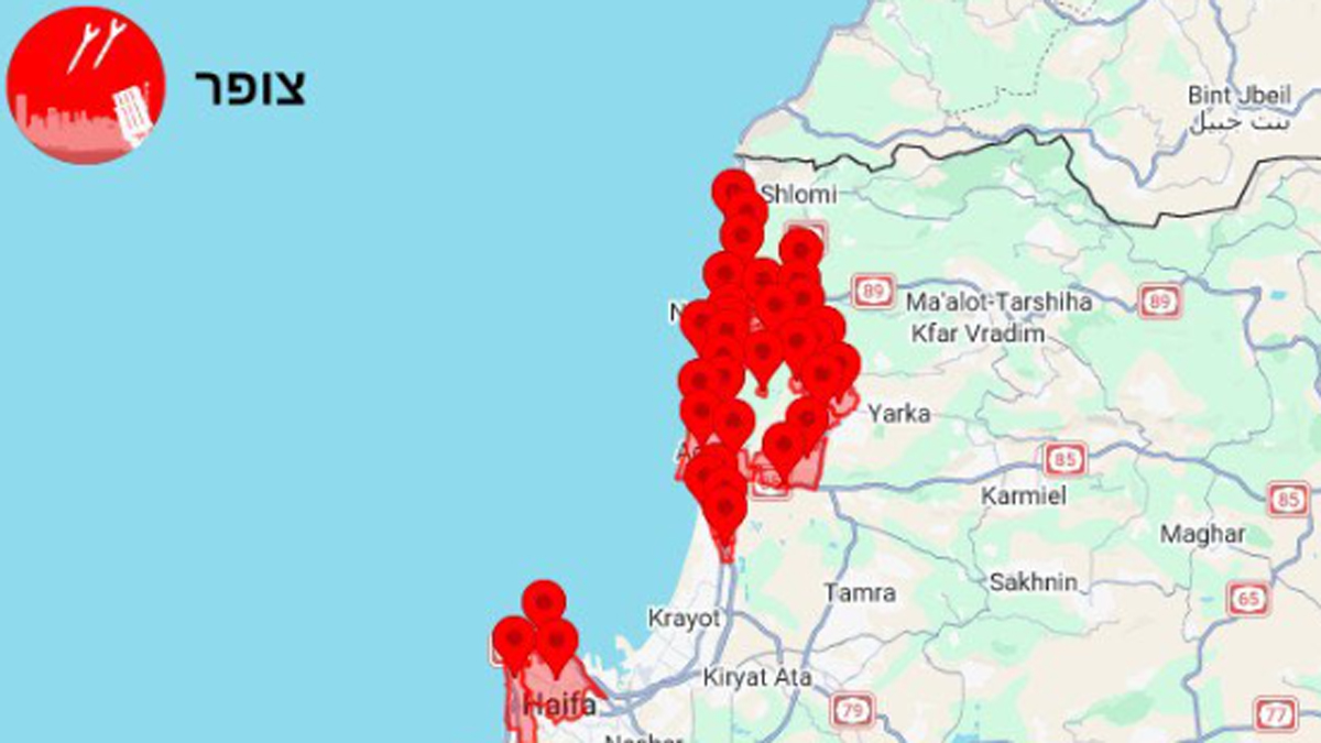 Σειρήνες στο βόρειο Ισραήλ