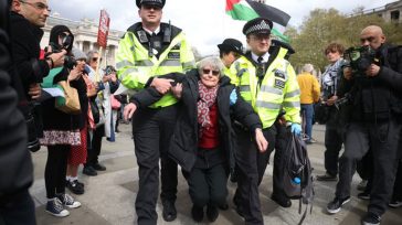 Λονδίνο: 212 συλλήψεις σε διαδήλωση υπέρ της Palestine Action