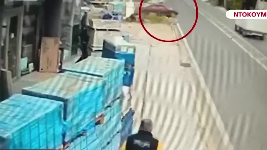 Βίντεο ντοκουμέντο από τροχαίο με εγκατάλειψη στην Αρτέμιδα