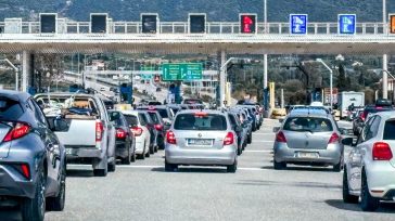 Αυξημένη η κίνηση στην Εθνική Οδό Αθηνών – Κορίνθου, λόγω επιστροφής των εκδρομέων