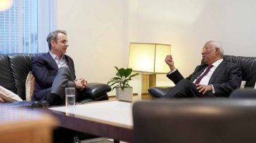 Συνάντηση Μητσοτάκη με Αντόνιο Κόστα – Συζητήθηκαν οι εξελίξεις σε Ιράν και Μέση Ανατολή