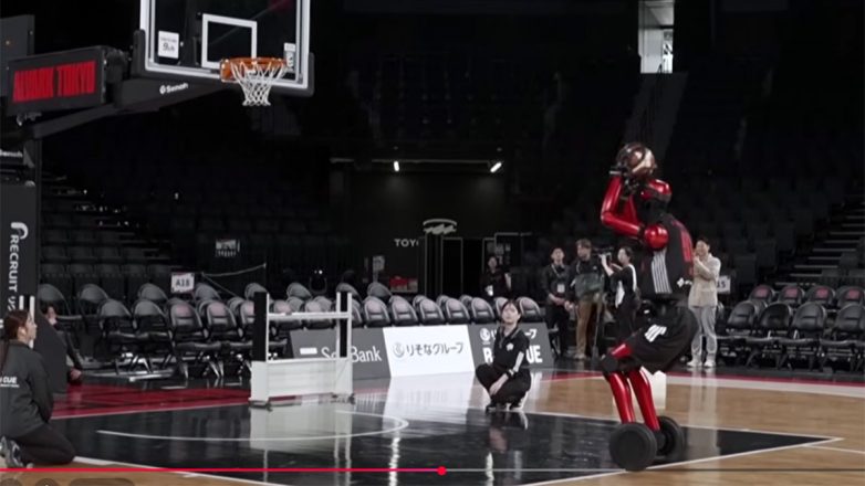 Ρομπότ έτοιμο για το…NBA Ρομπότ έτοιμο για το…NBA