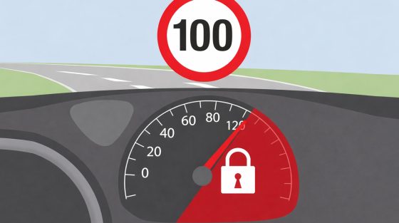 Θα βάζουν περιοριστή ταχύτητας (κόφτη), σε όσους παραβιάζουν επανειλημένα τα όρια ταχύτητας