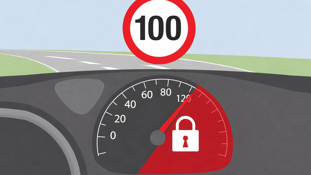 Θα βάζουν περιοριστή ταχύτητας (κόφτη), σε όσους παραβιάζουν επανειλημένα τα όρια ταχύτητας