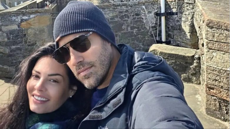 Μαρία Κορινθίου: Ποζάρει αγκαλιά με τον σύντροφό της, Γιώργο Καραθανάση στο ταξίδι τους στο Εδιμβούργο