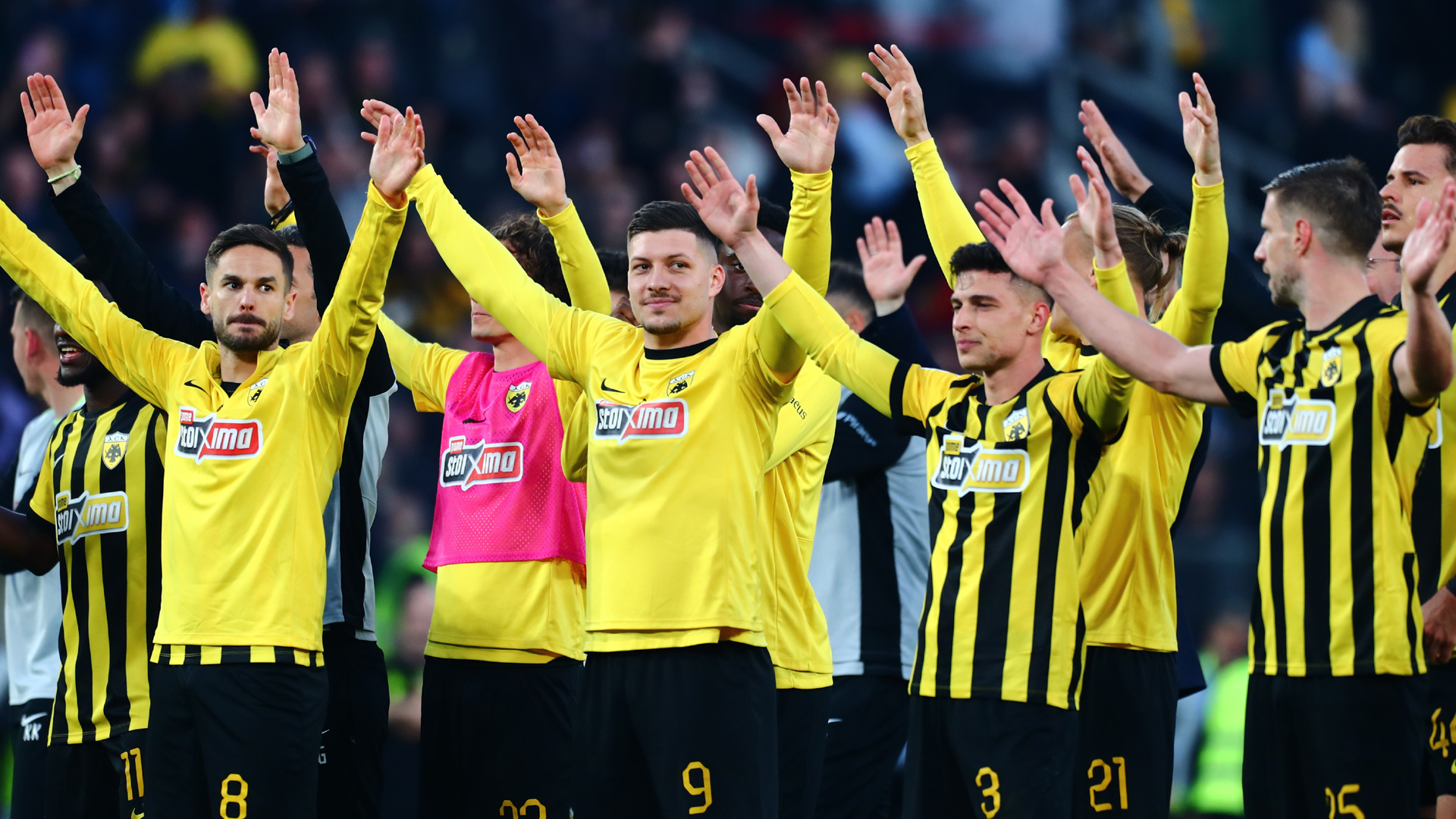 ΑΕΚ: «Πάρτι» στα αποδυτήρια μετά το ντέρμπι