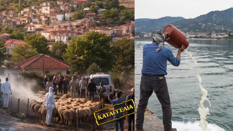 Σε απόγνωση οι αγροτοκτηνοτρόφοι στη Λέσβο