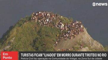 Βραζιλία: Πάνω από 200 τουρίστες εγκλωβίστηκαν σε βουνοκορφή του Ρίο ντε Τζανέιρο