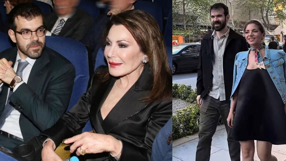 Παναγιώτης Αγγελόπουλος: Σπάνια δημόσια εμφάνιση για τον γιο της Γιάννας Αγγελοπούλου με τη σύζυγό του