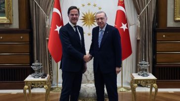 Συνάντηση Ερντογάν–Ρούτε στην Άγκυρα ενόψει της συνόδου του NATO τον Ιούλιο