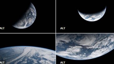 Εντυπωσιακές εικόνες από την αποστολή του Artemis II