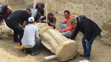 Εντυπωσιακό άγαλμα της θεάς Αθηνάς στη Λαοδίκεια της Μικράς Ασίας