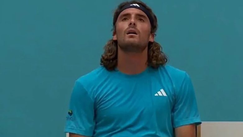 Τα «γαλλικά» του Τσιτσιπά στο ματς με τον Κίπσον