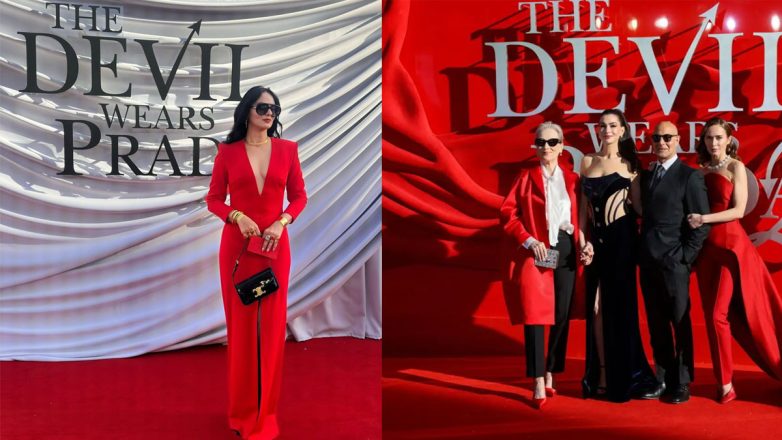 Η Ζενεβιέβ Μαζαρί στην πρεμιέρα του «The Devil Wears Prada 2» στο Λονδίνο – Το look που «έκοψε» την ανάσα!