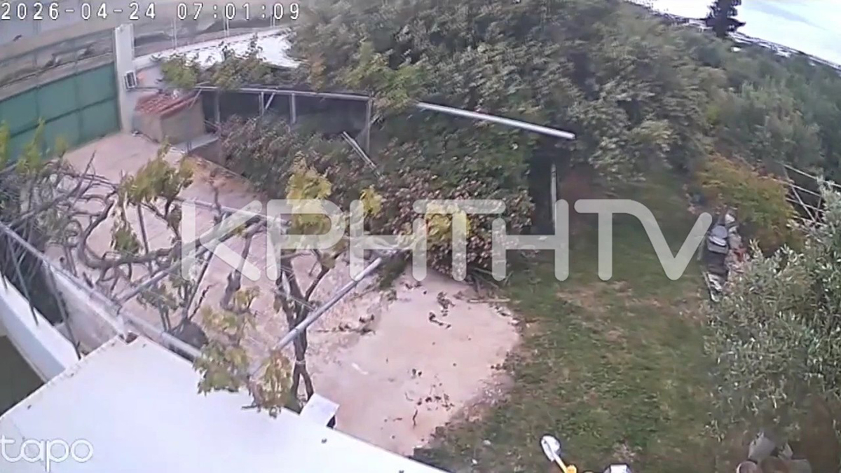 Βίντεο από τη στιγμή που τα 5,7 Ρίχτερ «χτυπούν» το Λασίθι