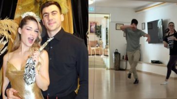 Φειδίας Παναγιώτου: Δείτε βίντεο από τις προετοιμασίες για το χορό του γάμου του με τη Στυλιάνα Αβερκίου