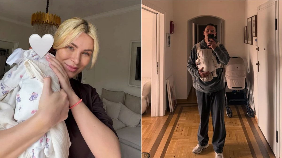 Κατερίνα Καινούργιου: Το βίντεο που «λιώνει» το διαδίκτυο και η αγκαλιά του Παναγιώτη Κουτσουμπή με την κόρη του