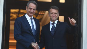 Μακρόν: «Μπορείτε να βασιστείτε πάνω μας»