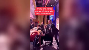 Βίντεο με τις αντιδράσεις των καλεσμένων τη στιγμή των πυροβολισμών στην Ουάσινγκτον