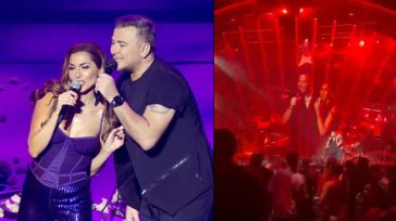 Δέσποινα Βανδή: Ανέβηκε στη σκηνή με Ρέμο και Μάστορα και ενθουσίασαν το κοινό