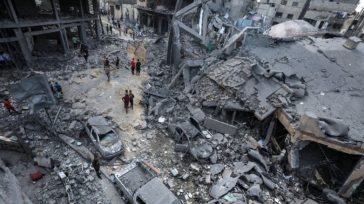 Γάζα: Παλαιστίνιοι χρησιμοποιούν συντρίμμια του πολέμου για να ξαναφτιάξουν δρόμους