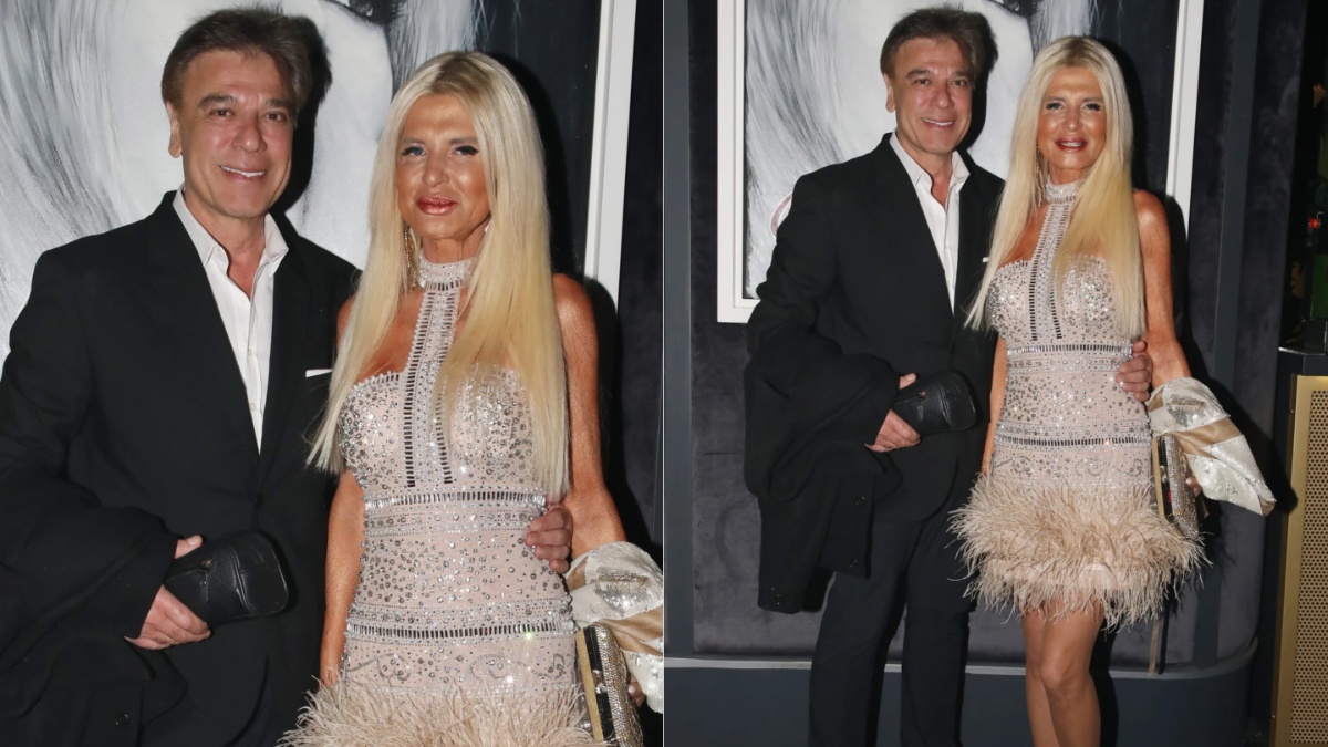 Μαρίνα Σταυράκη: Η εντυπωσιακή εμφάνιση με τον Τούρκο σύντροφό της, Bulent Ozkan Tunca στα μπουζούκια