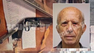 Η καραμπίνα με την οποία πυροβόλησε και τραυμάτισε πέντε άτομα σε ΕΦΚΑ και Εφετείο